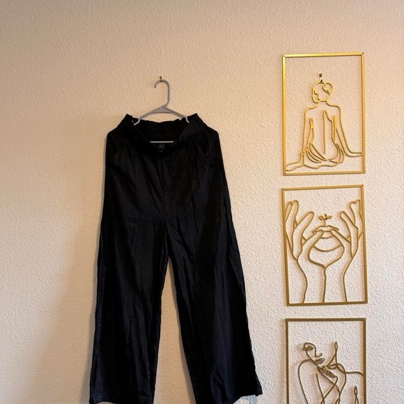 Pants - SHEIN Black wide leg pants in a L